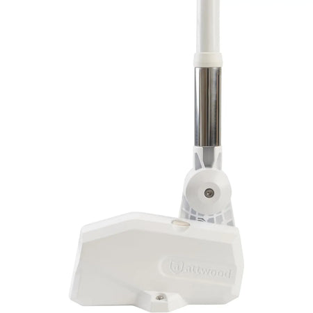 Attwood Marine PowerBase Powered Fold-Down Antenna Base, For 1 in-14 Threaded VHF Antennas, Up to 8 ft — Quality Boat Parts