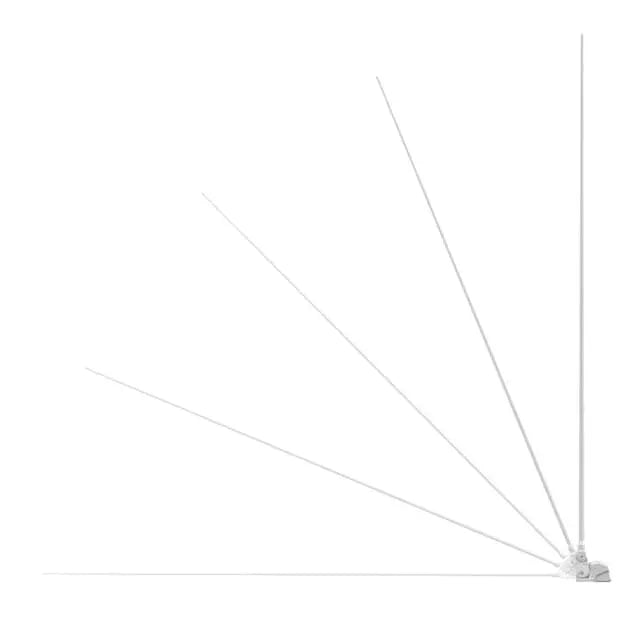 Attwood Marine PowerBase Powered Fold-Down Antenna Base, For 1 in-14 Threaded VHF Antennas, Up to 8 ft — Quality Boat Parts