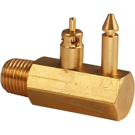 Attwood Marine Fuel Tank Fitting, For Yamaha, 1/4 in NPT Male, Brass — Quality Boat Parts