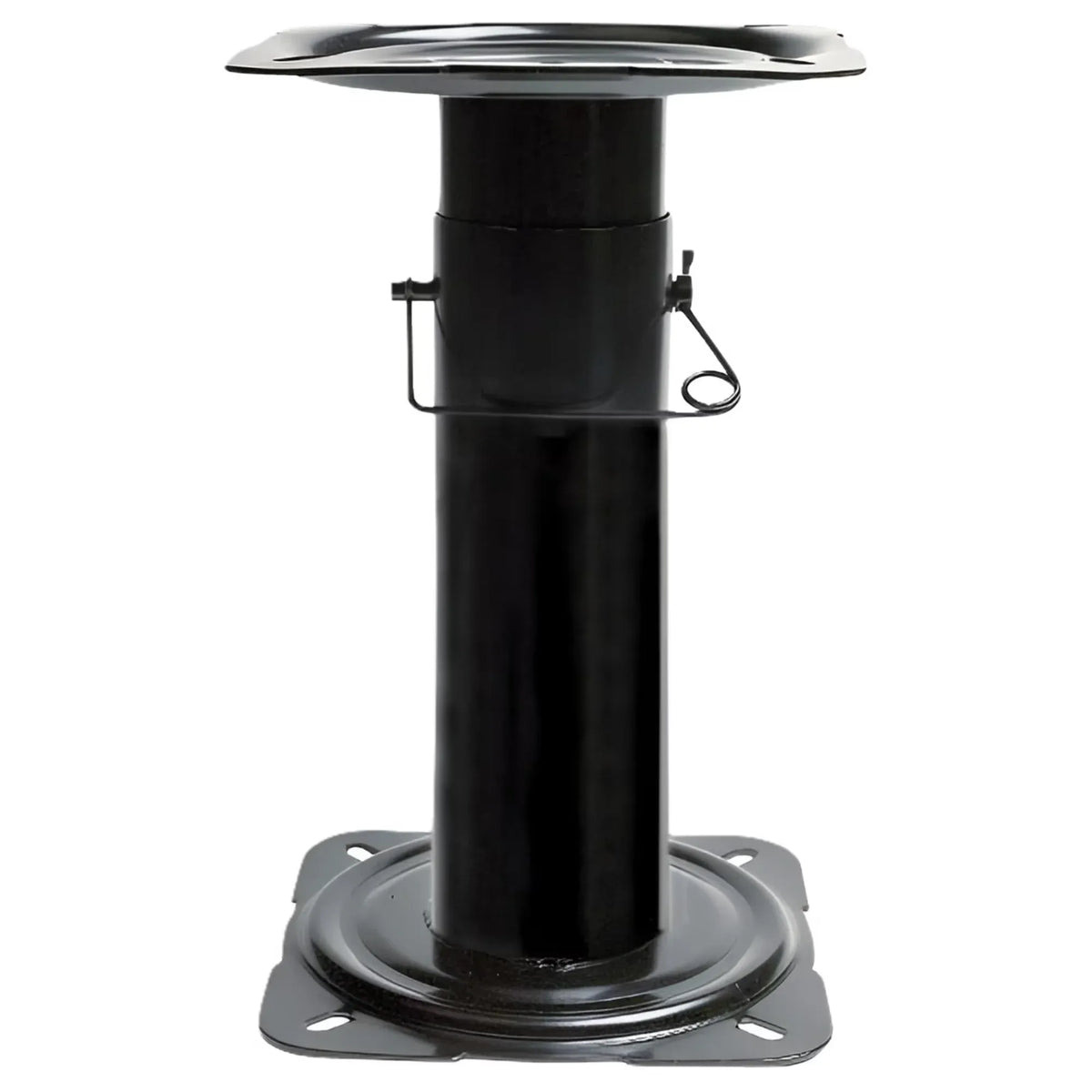 Attwood Marine Swivl-Eze Adjustable Pedestal, 11-1/2 in to 17-1/2 in, Black Powder-Coated — Quality Boat Parts