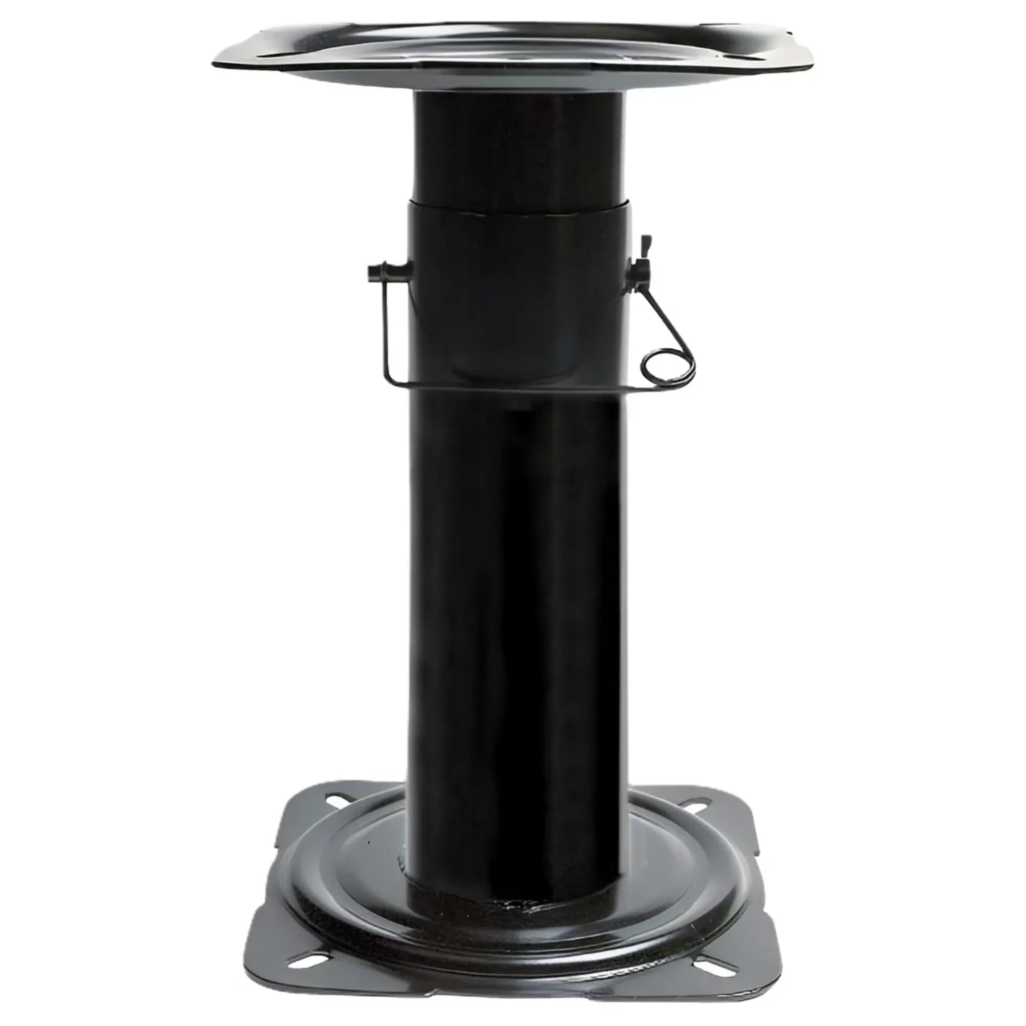 Attwood Marine Swivl-Eze Adjustable Pedestal, 11-1/2 in to 17-1/2 in, Black Powder-Coated — Quality Boat Parts