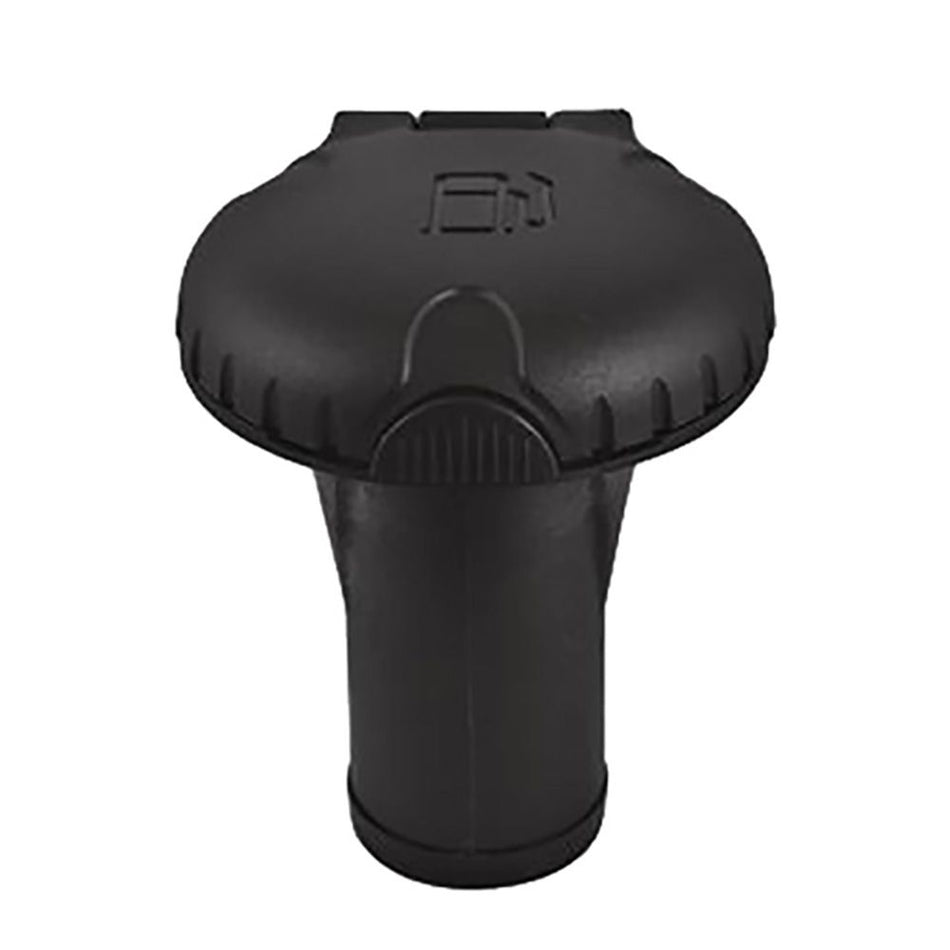 Attwood Marine Pressure Relief System Deck Fill, Straight Body, 1-1/2 in Fill Hose, 5/8 in Vent Hose — Quality Boat Parts