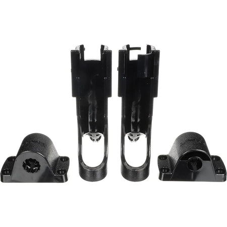 Attwood Marine 2-In-1 Non-Adjustable Side Mount Rod Holders, 2pk, Black — Quality Boat Parts