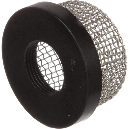 Attwood Marine Mesh Strainer, For 3/4 in Aerator Inlet and 3886-1 Thru-Hull, Stainless Steel Mesh, Black PVC Base — Quality Boat Parts