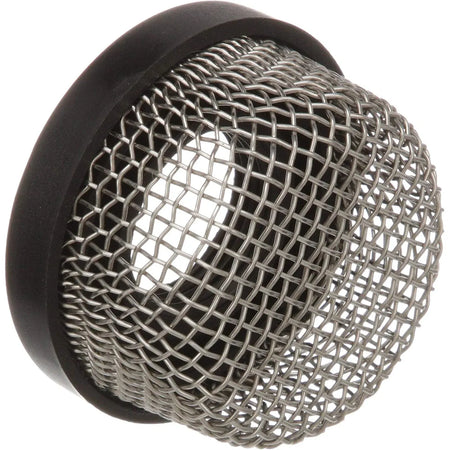 Attwood Marine Mesh Strainer, For 3/4 in Aerator Inlet and 3886-1 Thru-Hull, Stainless Steel Mesh, Black PVC Base — Quality Boat Parts