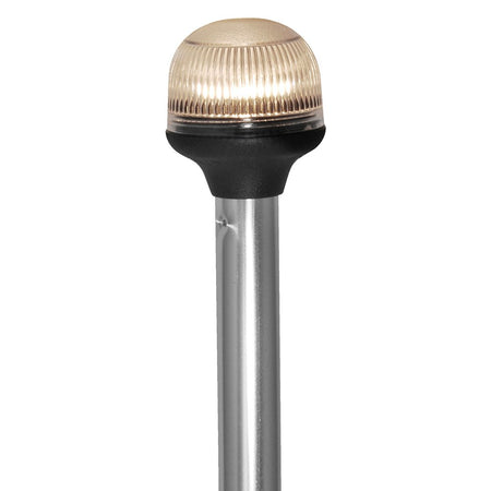Attwood Marine Incandescent All-Round Folding Pole Light, 54 in, 12V, 2-Pin Locking Collar, Articulating Anti-Glare — Quality Boat Parts