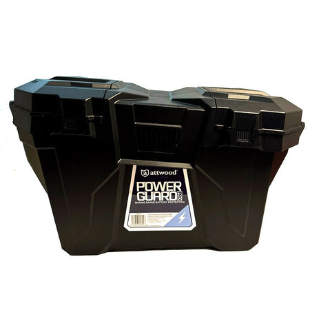 Attwood Marine PowerGuard PRO Battery Box, Fits Group 24, 27 and 31 Batteries, Polypropylene, Vented — Quality Boat Parts