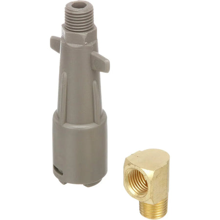 Attwood Marine Mercury Twist-Lock Female Fuel Tank Fitting, 1/4 in NPT, 90 Degree Elbow, Nylon — Quality Boat Parts
