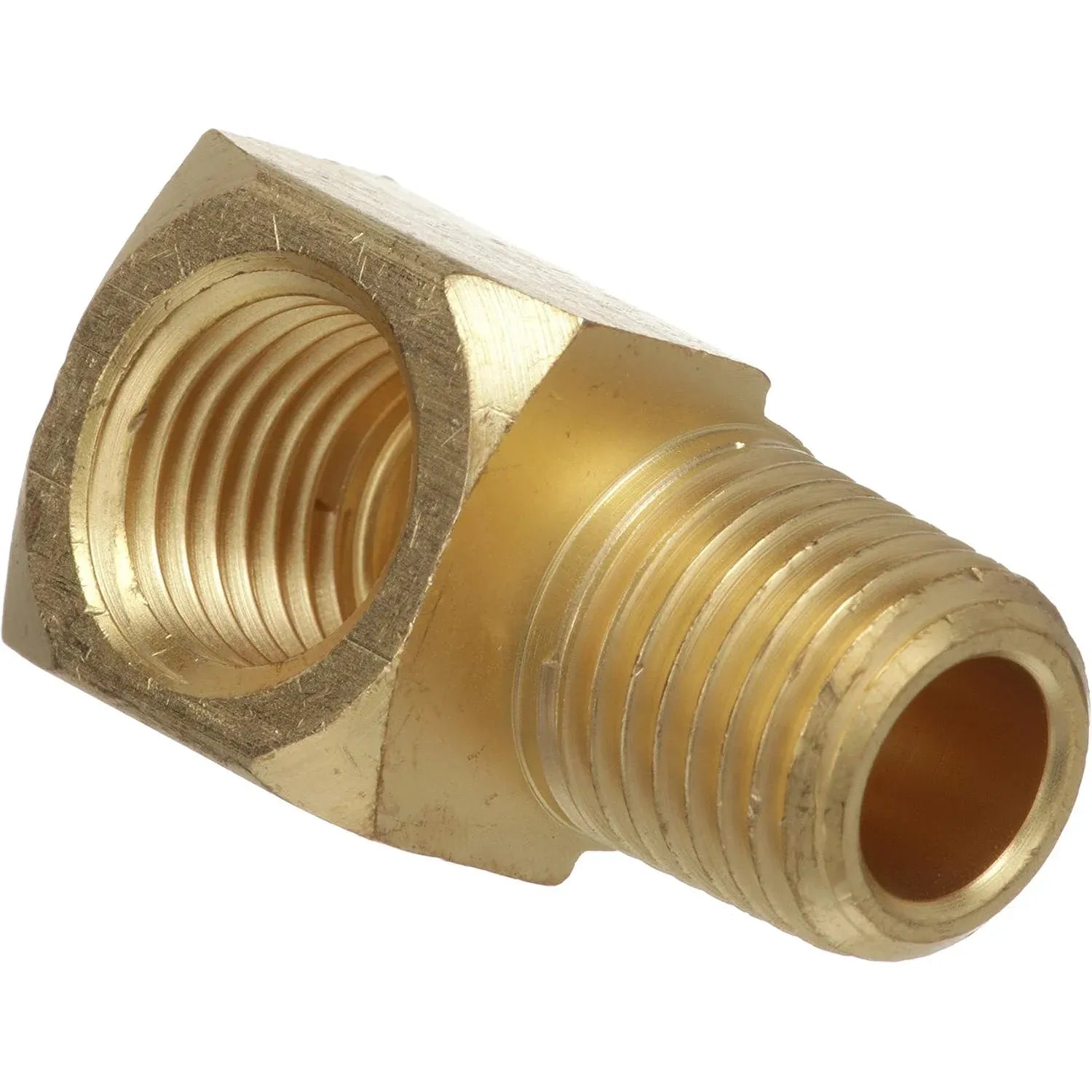 Attwood Marine Mercury Twist-Lock Female Fuel Tank Fitting, 1/4 in NPT, 90 Degree Elbow, Nylon — Quality Boat Parts