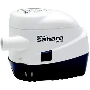 Attwood Marine Sahara Automatic Bilge Pump, 500 GPH, 12V, Quicksilver Connectors — Quality Boat Parts