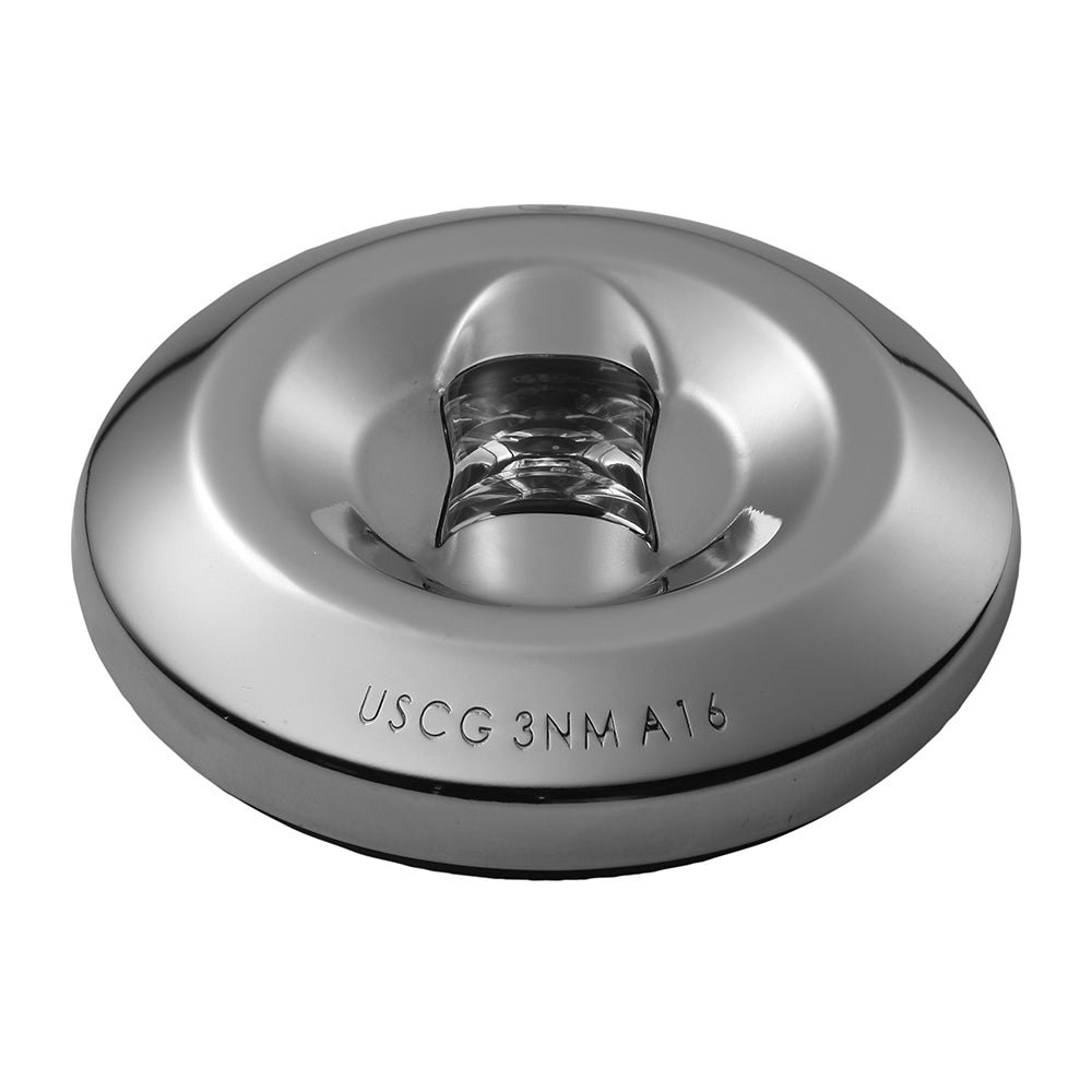 Attwood Marine LED Transom Navigation Light, 3 NM, Stainless Steel, Surface Mount — Quality Boat Parts