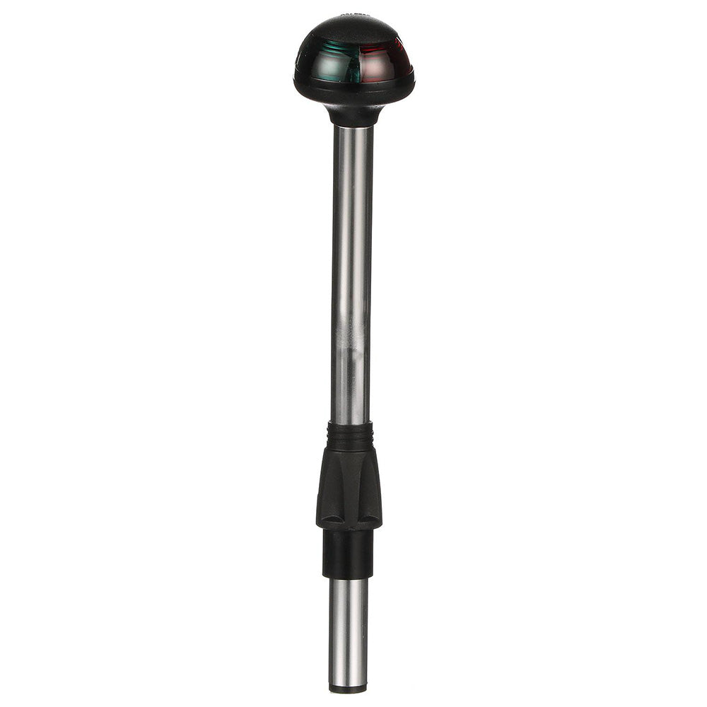 Attwood Marine Pulsar Bi-Color Stowaway Pole Light, 2-Pin, 10 in Angled Pole, 1-Mile Visibility, 225° — Quality Boat Parts