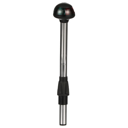 Attwood Marine Pulsar Bi-Color Stowaway Pole Light, 2-Pin, 10 in Angled Pole, 1-Mile Visibility, 225° — Quality Boat Parts
