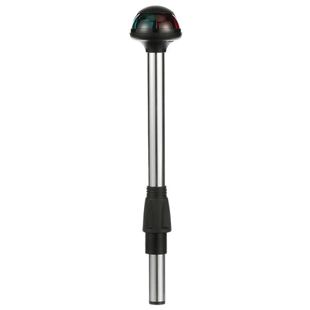 Attwood Marine Pulsar Bi-Color Stowaway Pole Light, 10 in Straight, 2-Pin Locking-Collar, 1-Mile — Quality Boat Parts