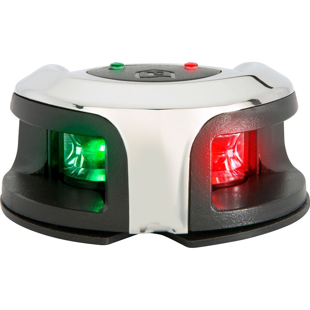 Attwood Marine LightArmor Bi-Color Bow Mount Navigation Light, 12V, 2NM, IP67, Stainless Steel — Quality Boat Parts