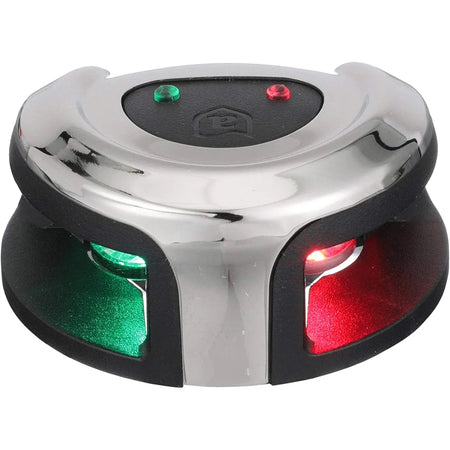 Attwood Marine LightArmor Bi-Color Bow Mount Navigation Light, 12V, 2NM, IP67, Stainless Steel — Quality Boat Parts