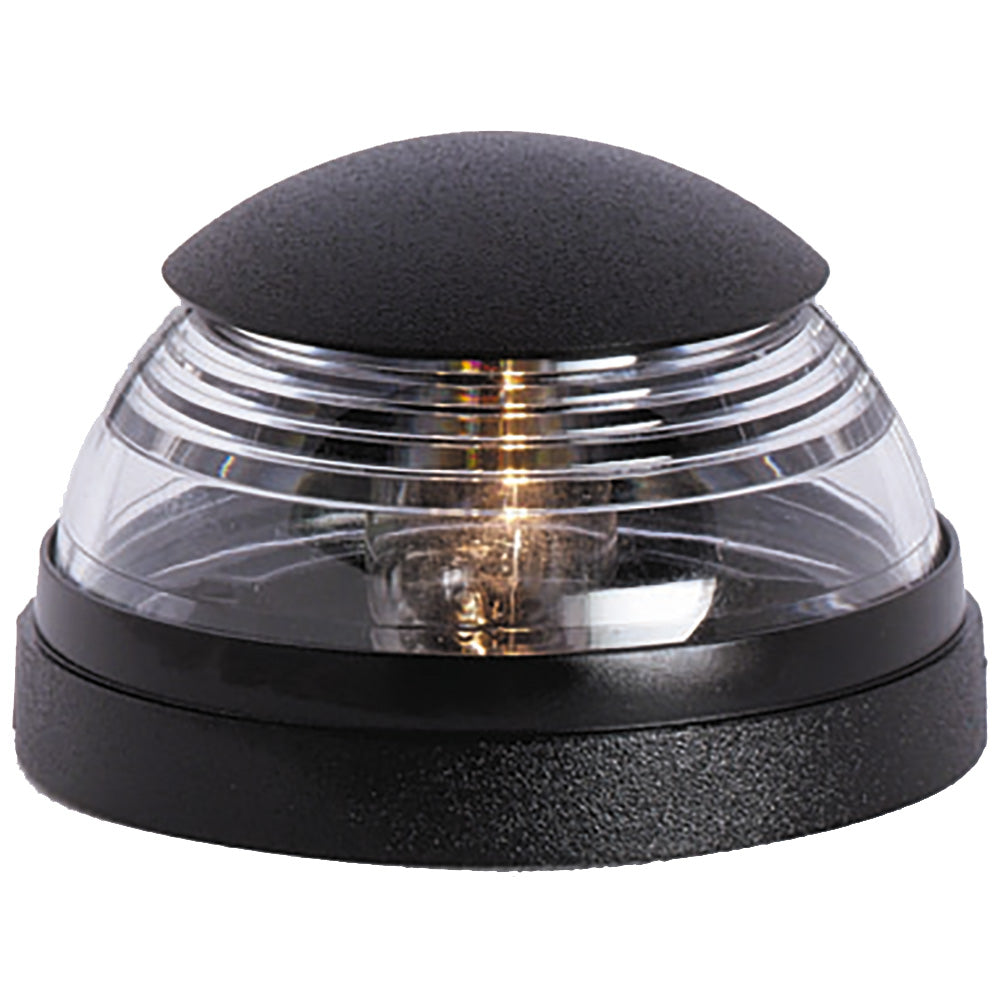 Attwood Marine All-Round Deck Mount Light, 12V, Flush Mount, Black Housing — Quality Boat Parts