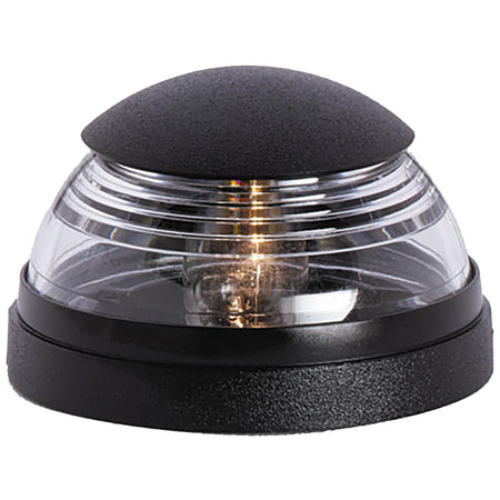 Attwood Marine All-Round Deck Mount Light, 12V, Flush Mount, Black Housing — Quality Boat Parts