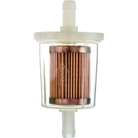 Attwood Marine Outboard Fuel Filter, 3/8 in Lines, 40 Micron, Clear Body — Quality Boat Parts