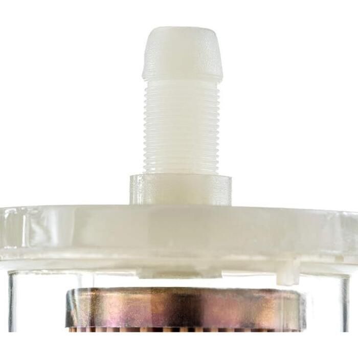 Attwood Marine Outboard Fuel Filter, 3/8 in Lines, 40 Micron, Clear Body — Quality Boat Parts