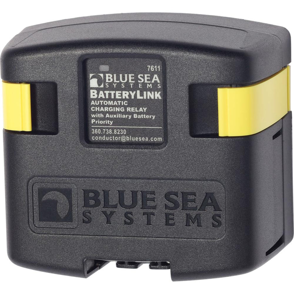 Blue Sea Systems BatteryLink Automatic Charging Relay, 12/24V DC, 120A — Quality Boat Parts