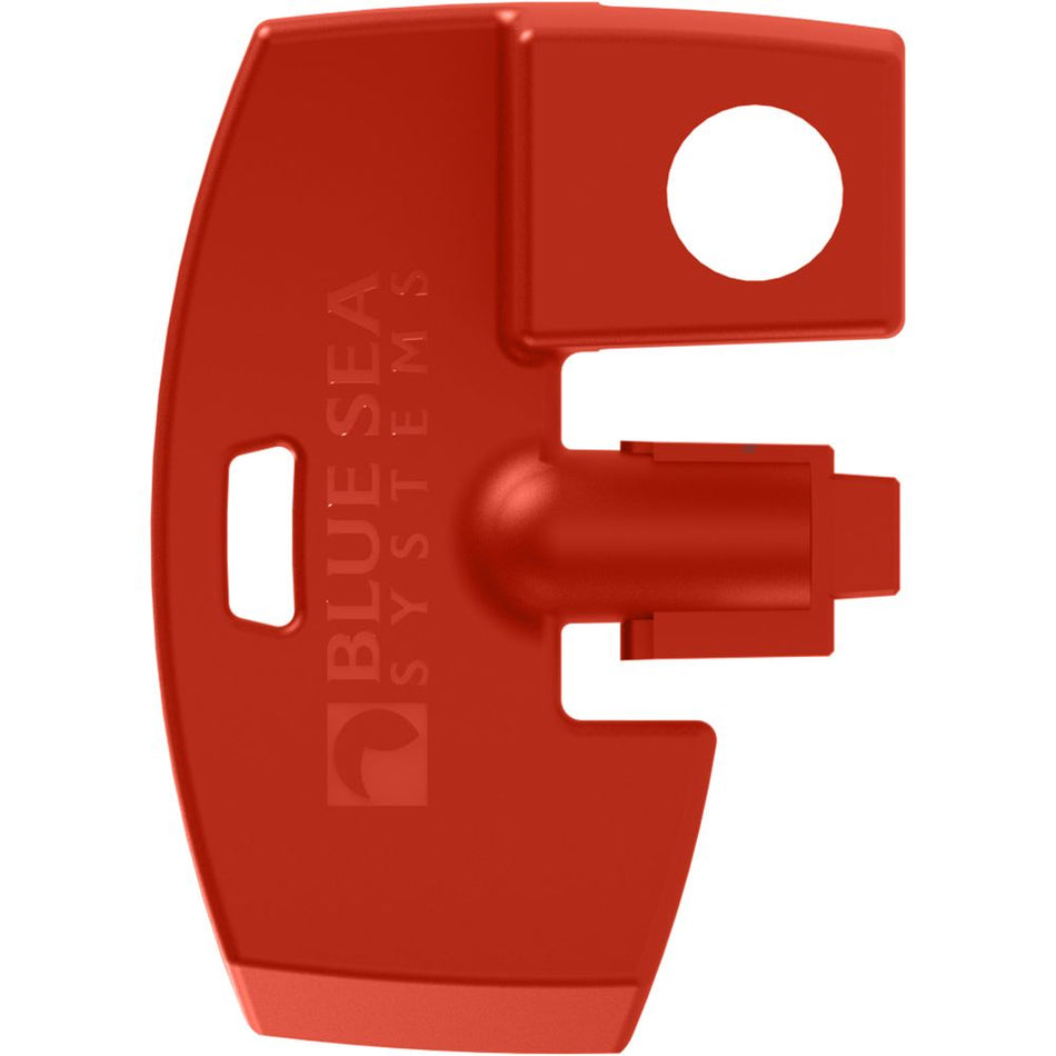 Blue Sea Systems M-Series Battery Switch Spare Locking Key, Red — Quality Boat Parts
