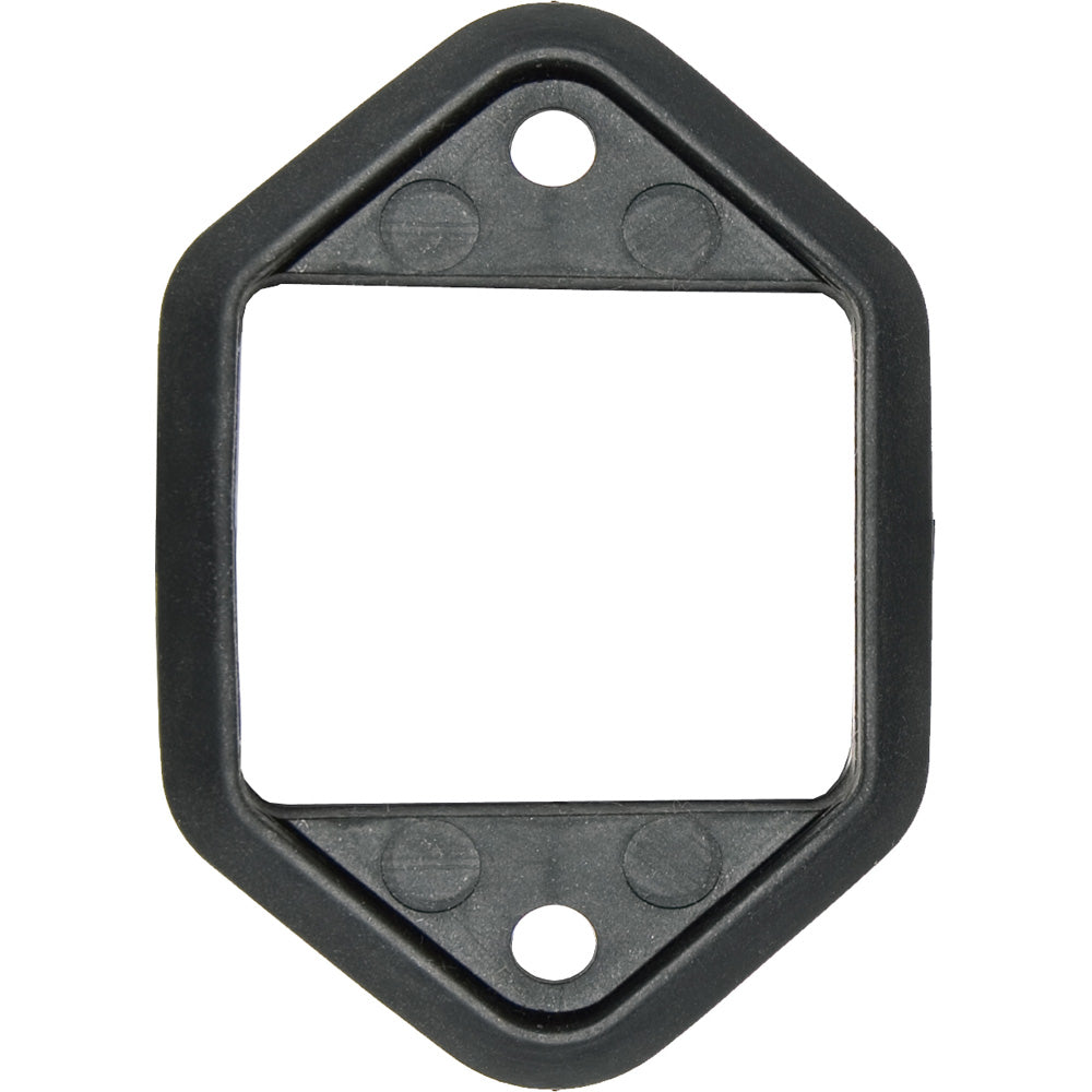 Blue Sea Systems 285-Series Circuit Breaker Panel Mount Adapter, For 185-Series or 285-Series Panel Mount Circuit Breakers, Self-Trimming Molded Rubber Bezel — Quality Boat Parts