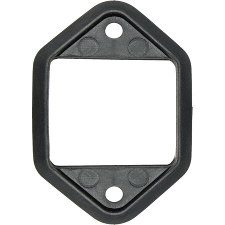 Blue Sea Systems 285-Series Circuit Breaker Panel Mount Adapter, For 185-Series or 285-Series Panel Mount Circuit Breakers, Self-Trimming Molded Rubber Bezel — Quality Boat Parts