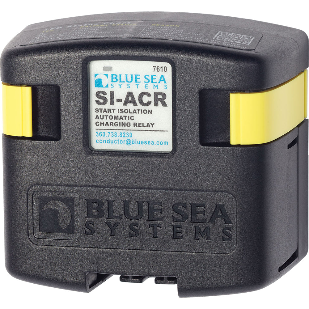 Blue Sea Systems SI-Series Automatic Charging Relay, 120A, 12V/24V, IP67, Ignition Protected — Quality Boat Parts
