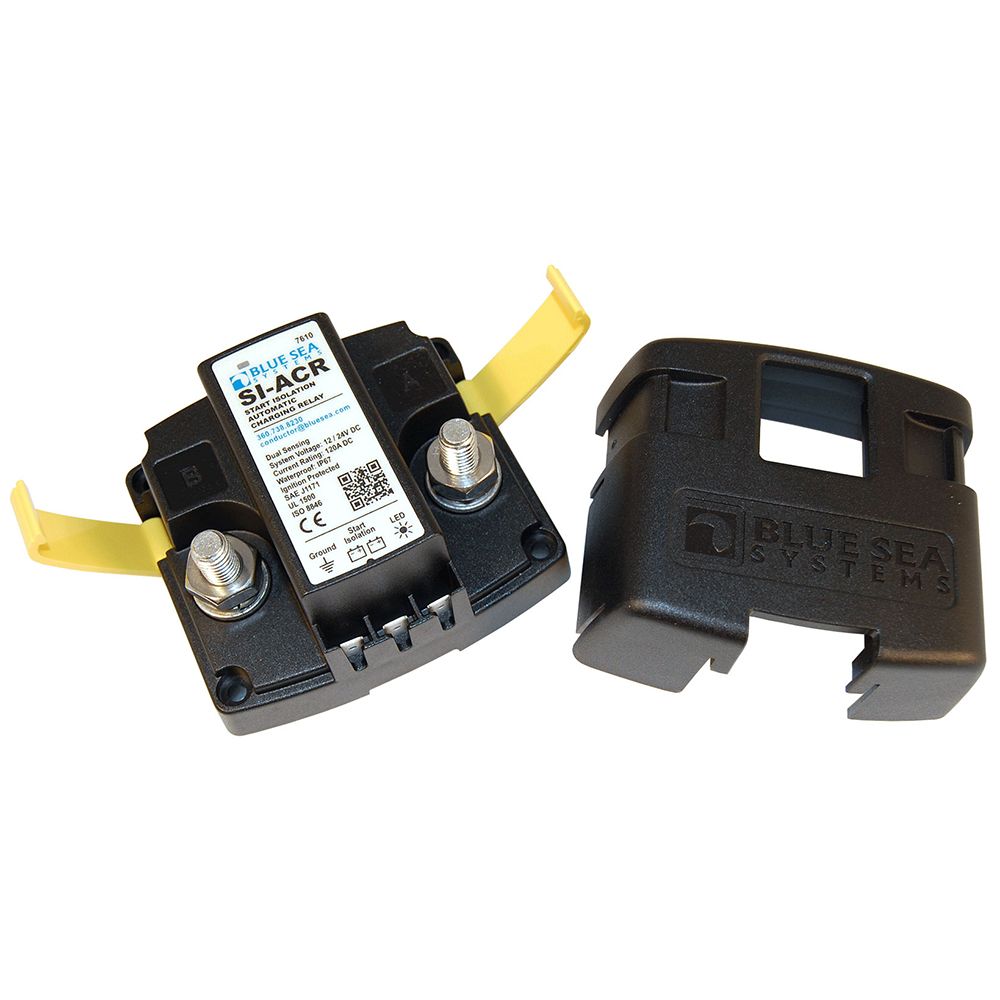 Blue Sea Systems SI-Series Automatic Charging Relay, 120A, 12V/24V, IP67, Ignition Protected — Quality Boat Parts