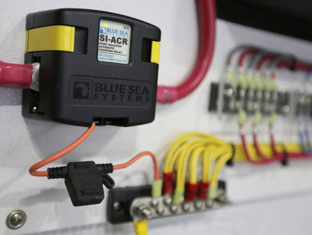 Blue Sea Systems SI-Series Automatic Charging Relay, 120A, 12V/24V, IP67, Ignition Protected — Quality Boat Parts