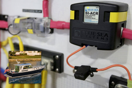 Blue Sea Systems SI-Series Automatic Charging Relay, 120A, 12V/24V, IP67, Ignition Protected — Quality Boat Parts