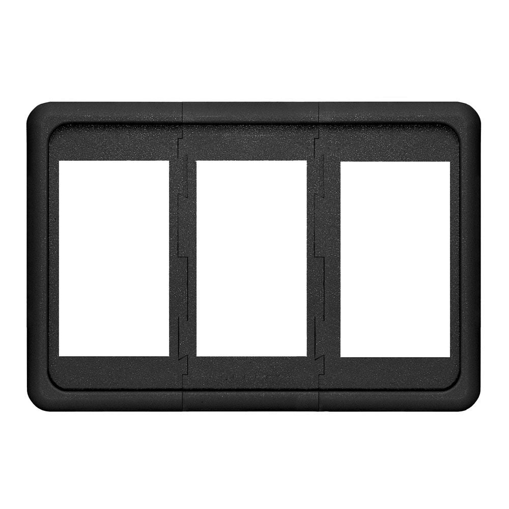 Blue Sea Systems Contura 3 Position Switch Mounting Panel, 0.06-0.38 in Panel Thickness — Quality Boat Parts