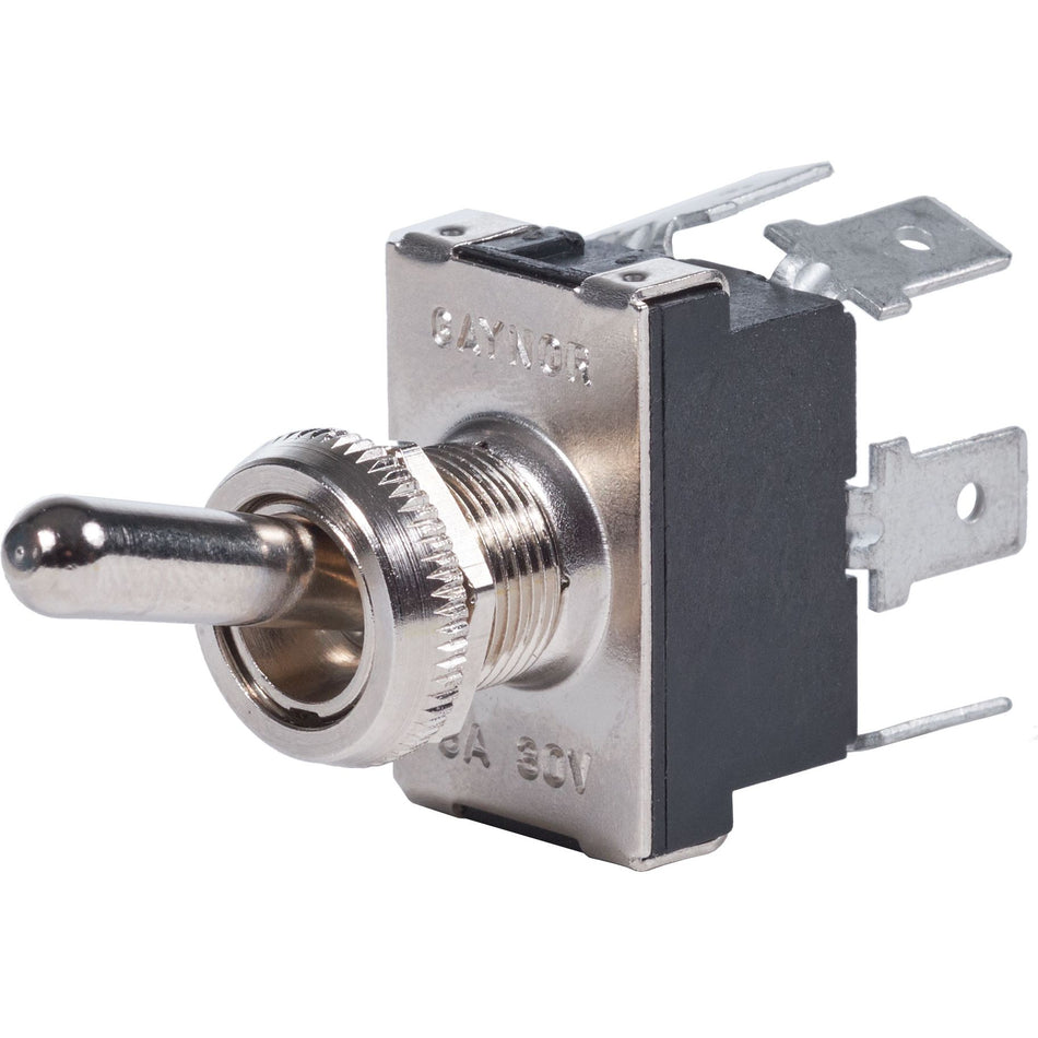 Blue Sea Systems WeatherDeck DPDT Toggle Switch, ON-OFF-ON, 5A, 30V DC — Quality Boat Parts
