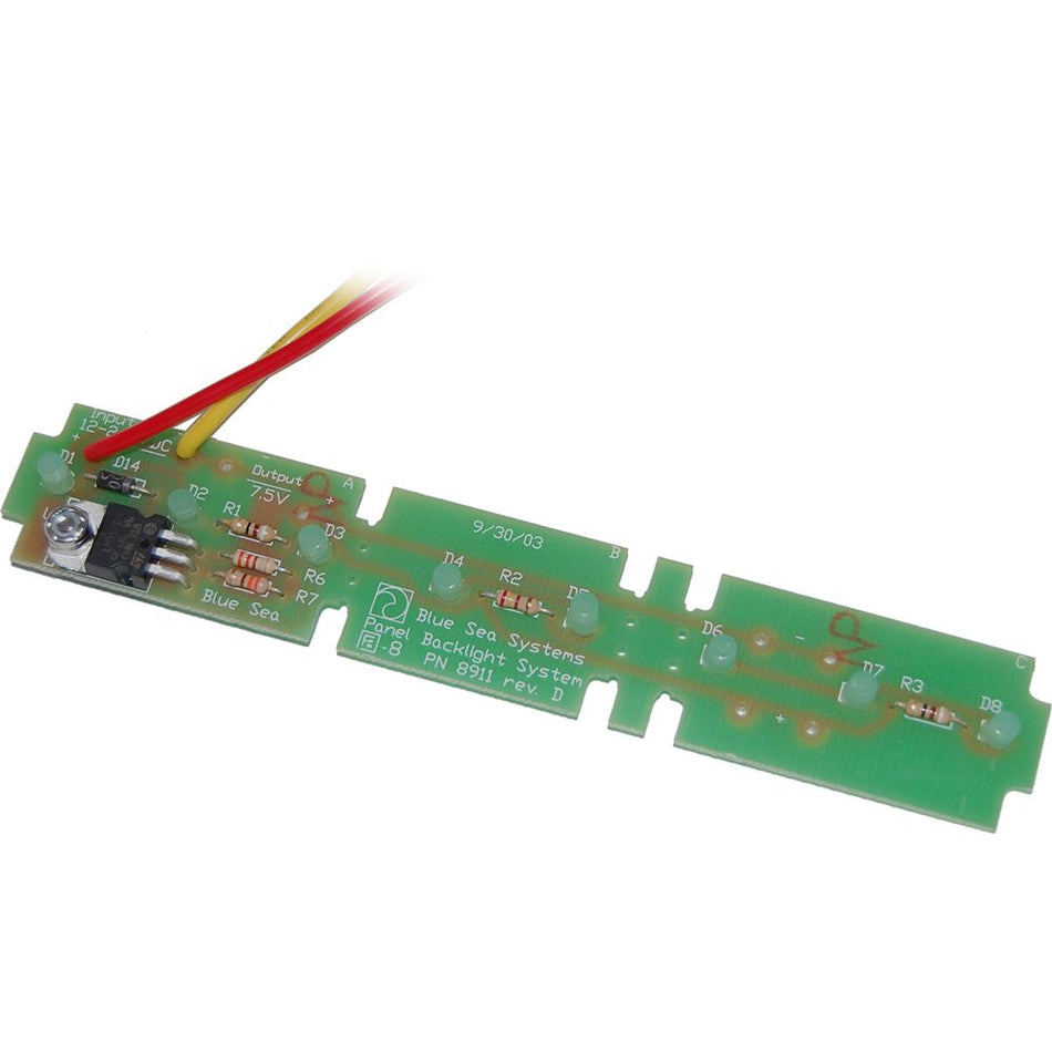 Blue Sea Systems Label Backlight System, For Circuit Breaker Panels, 12V/24V, 8/5/3 Position — Quality Boat Parts