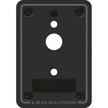 Blue Sea Systems A-Series Single Blank Mounting Panel, for Single-Pole Toggle Circuit Breakers, 1/8 in 5052 Aluminum — Quality Boat Parts