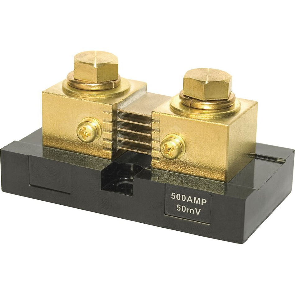 Blue Sea Systems DC Digital Current Shunt, For DC Ammeters, 500A/50mV — Quality Boat Parts