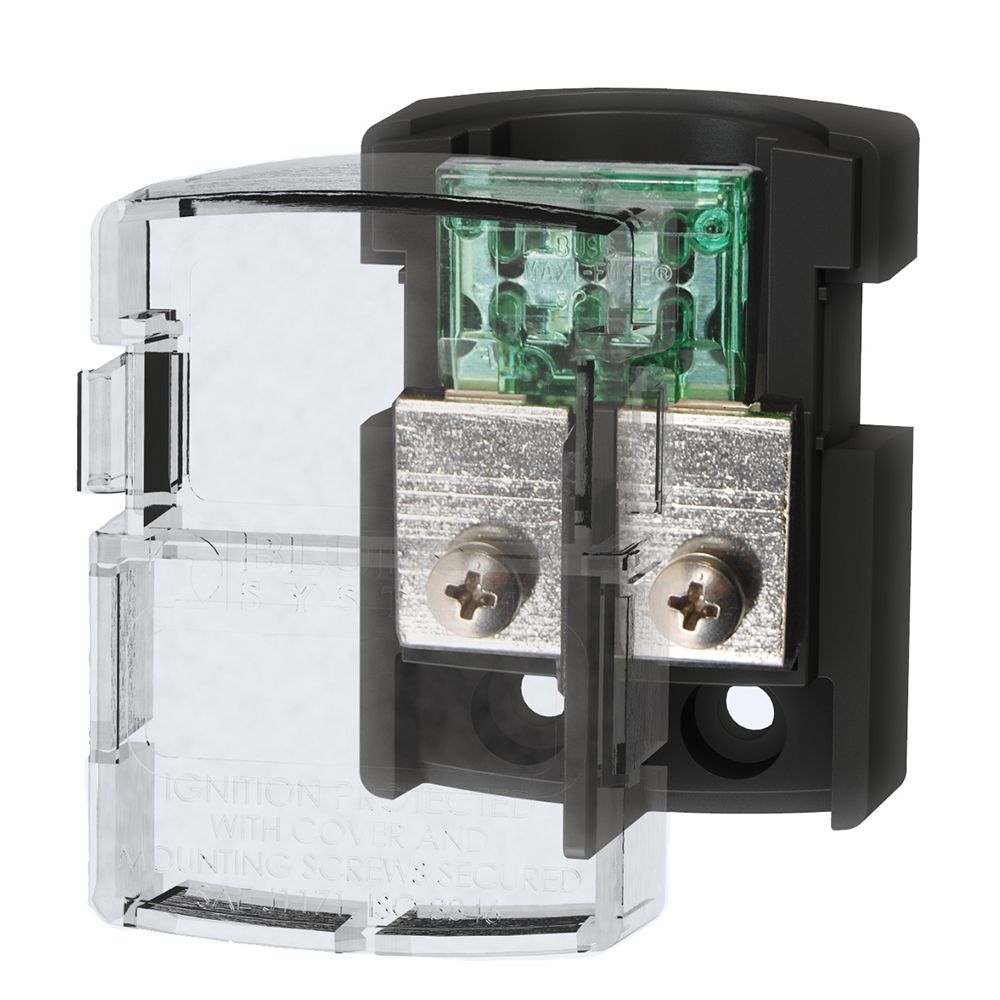 Blue Sea Systems MAXI Fuse Block, 30-80A, 32V DC, Ignition Protected — Quality Boat Parts