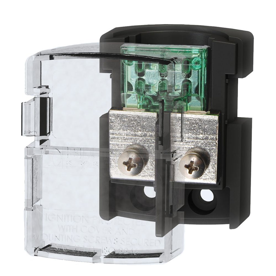 Blue Sea Systems MAXI Fuse Block, 30-80A, 32V DC, Ignition Protected — Quality Boat Parts