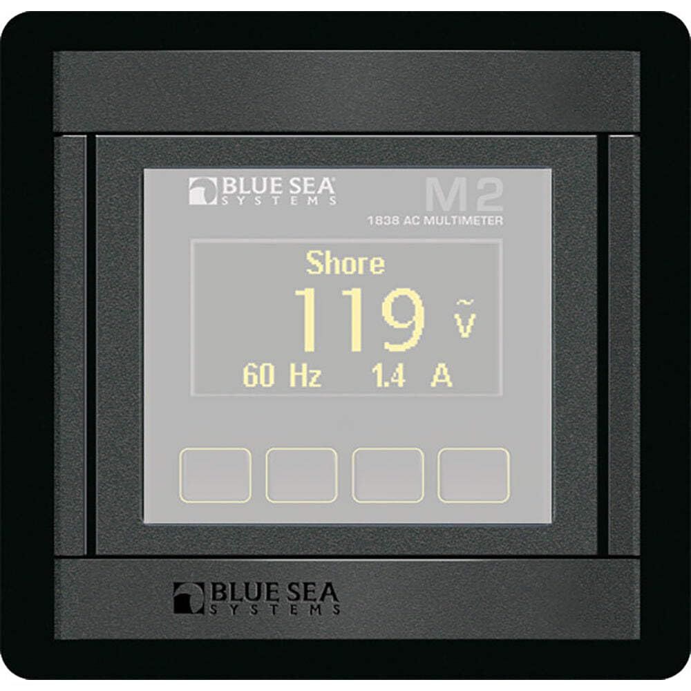 Blue Sea Systems 360 Panel M2 Monitor Panel Blank, For M2 Monitors, 1 x 1 — Quality Boat Parts