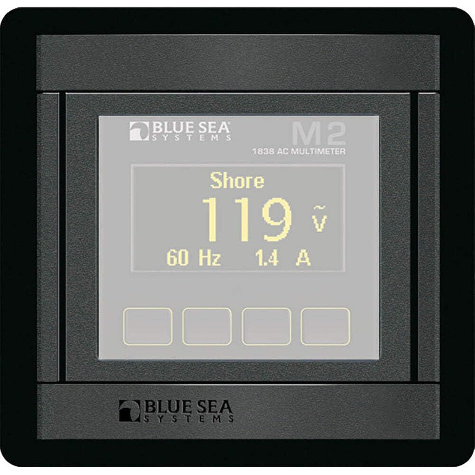 Blue Sea Systems 360 Panel M2 Monitor Panel Blank, For M2 Monitors, 1 x 1 — Quality Boat Parts