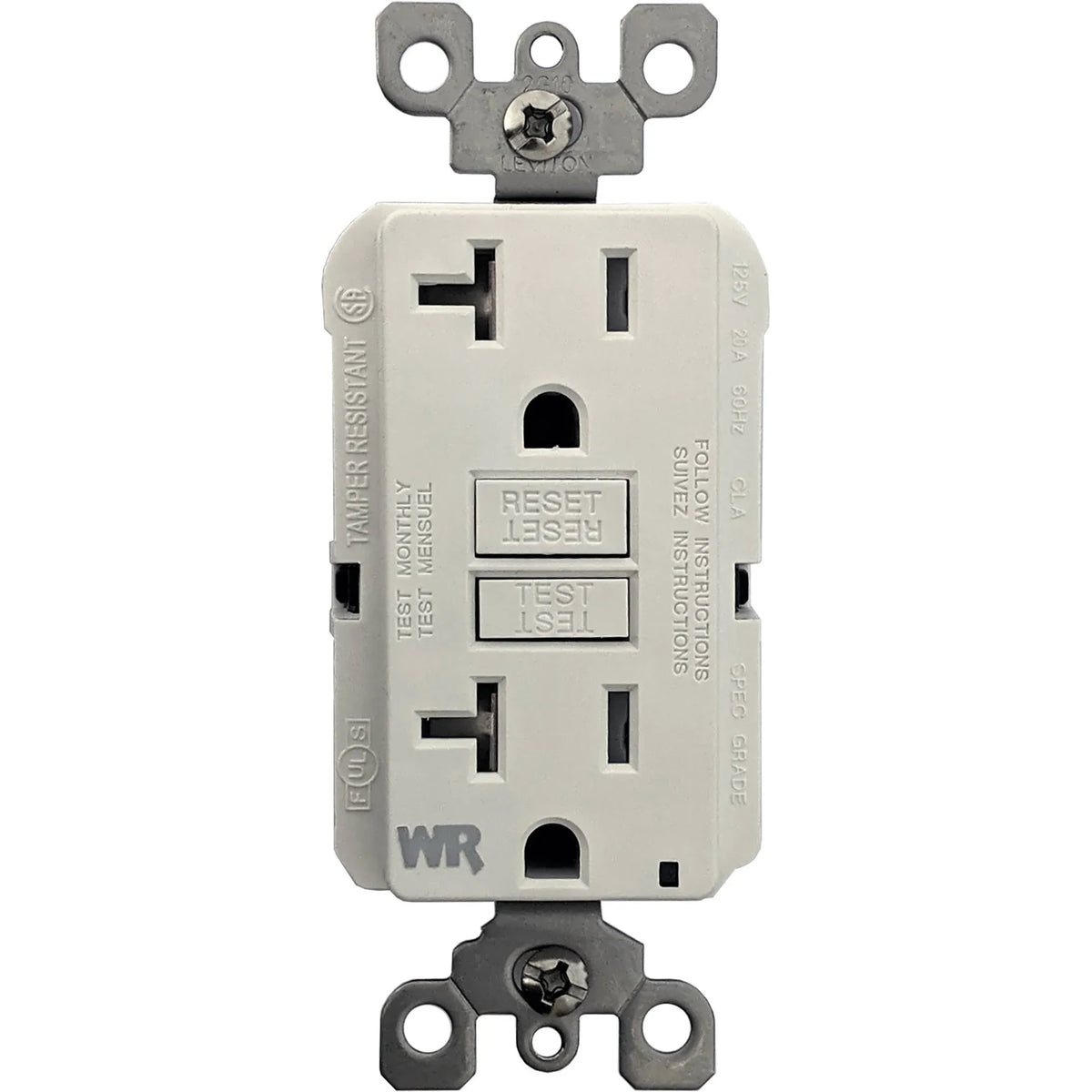 Blue Sea Systems Marine-Grade Dual GFCI Receptacle, 20A, 125V AC, Self-Testing, Class A 5mA — Quality Boat Parts