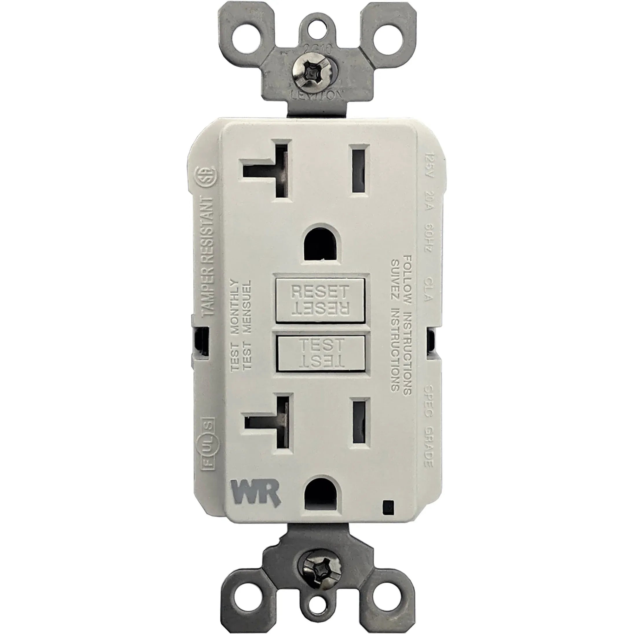 Blue Sea Systems Marine-Grade Dual GFCI Receptacle, 20A, 125V AC, Self-Testing, Class A 5mA — Quality Boat Parts