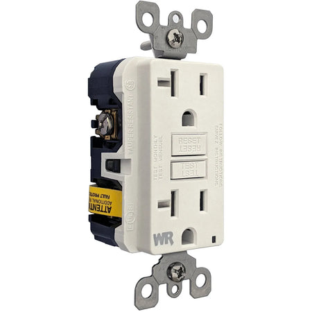 Blue Sea Systems Marine-Grade Dual GFCI Receptacle, 20A, 125V AC, Self-Testing, Class A 5mA — Quality Boat Parts