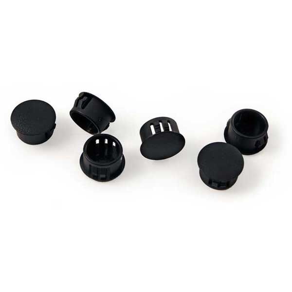 Blue Sea Systems Circuit Breaker Panel Plug, For Standard Toggle Circuit Breaker Holes, 6pk, Black — Quality Boat Parts