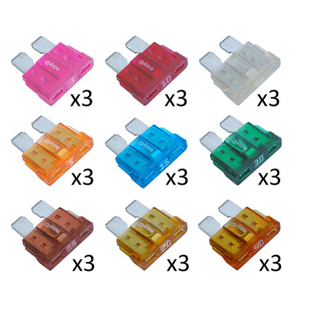 Blue Sea Systems easyID ATC Fuse Kit, 31-Piece, 32V DC, LED Blown-Fuse Indication — Quality Boat Parts