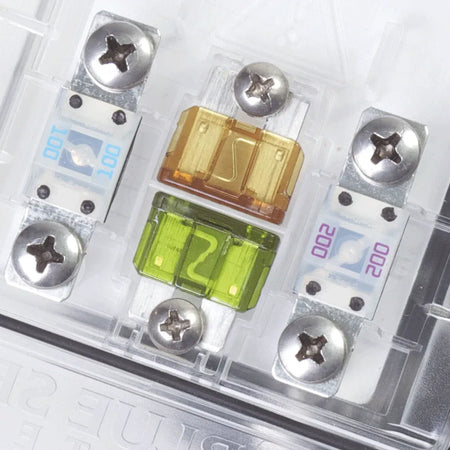 Blue Sea Systems SafetyHub 150 Fuse Block, 10-Circuit, 4 MIDI/AMI, 6 ATO/ATC, Ignition Protected — Quality Boat Parts