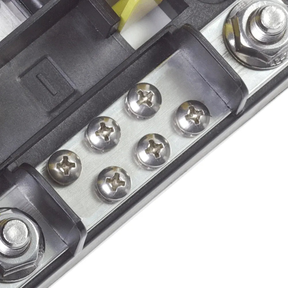 Blue Sea Systems SafetyHub 150 Fuse Block, 10-Circuit, 4 MIDI/AMI, 6 ATO/ATC, Ignition Protected — Quality Boat Parts