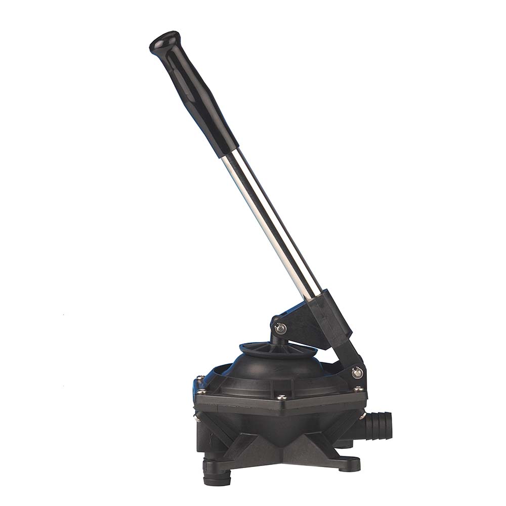 Jabsco Amazon Bulkhead Manual Bilge Pump, 1 in Hose, 10 GPM, Detachable Handle — Quality Boat Parts