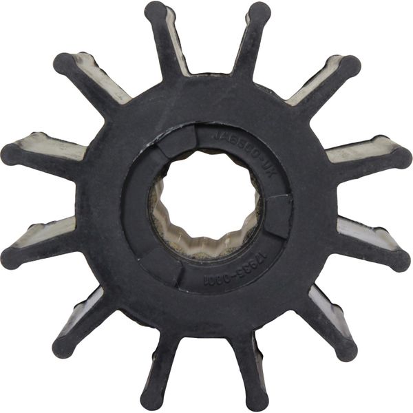 Jabsco Impeller Kit, Spline Drive, 3-3/4 in x 2-1/2 in x 1 in, 12-Blade, Neoprene, Brass Insert — Quality Boat Parts